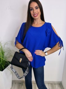ROSE BLOUSES - ROYAL BLUE (ONE SIZE)