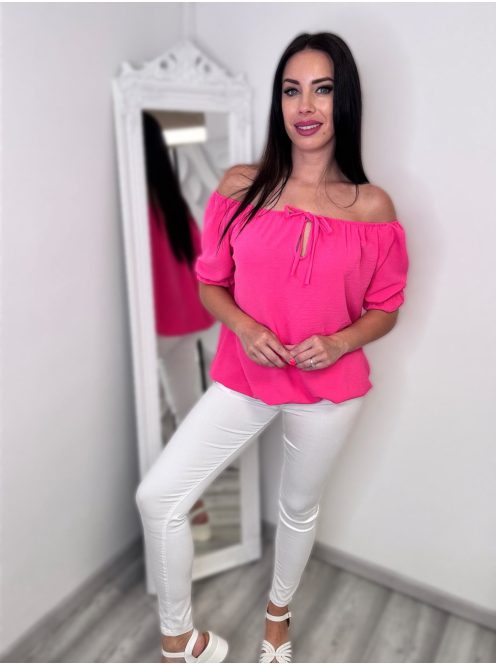 ANNE  BLÚZ - PINK ( UNI )