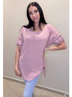 SZANDY BLÚZ - PÚDERRÓZSASZÍN - Fashion Nicole Shop női divat webáruház