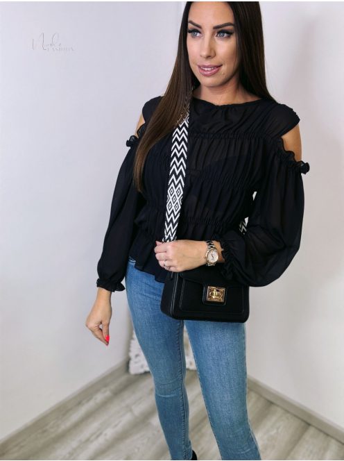 LAMBERTA BLOUSE - BLACK