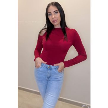  OLENA FELSŐ - BURGUNDI ( UNI ) - Fashion Nicole Shop női divat webáruház
