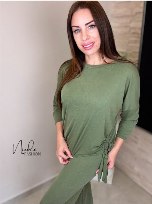 ARIELL HOSSZÚ UJJÚ FELSŐ - KHAKI ( UNI )