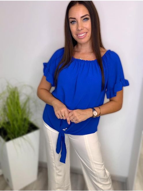 PANDORA BLOUSES - ROYAL BLUE (ONE SIZE)