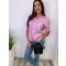 SHINE BLÚZ - RÓZSASZÍN ( ONE SIZE )  - Fashion Nicole Shop női divat webáruház