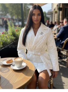 ODETT KABÁT - FEHÉR ( UNI )  - Fashion Nicole Shop női divat webáruház