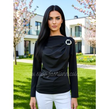  DITKE FELSŐ - FEKETE ( UNI ) - Fashion Nicole Shop női divat webáruház