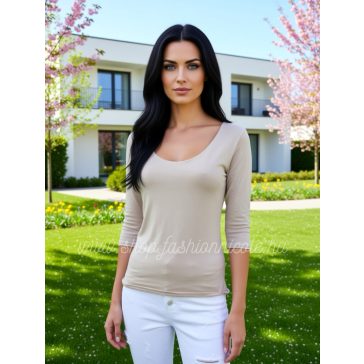 DONÁTA FELSŐ - BÉZS ( UNI ) - Fashion Nicole Shop női divat webáruház