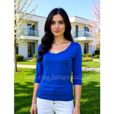 DONÁTA FELSŐ - KIRÁLYKÉK ( UNI ) - Fashion Nicole Shop női divat webáruház