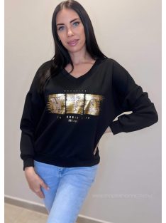 BROOKLYN PULÓVER - FEKETE - Fashion Nicole Shop női divat webáruház