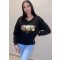 BROOKLYN PULÓVER - FEKETE - Fashion Nicole Shop női divat webáruház