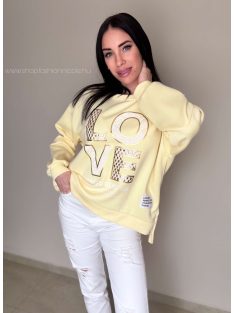 LINA PULÓVER - SÁRGA - Fashion Nicole Shop női divat webáruház