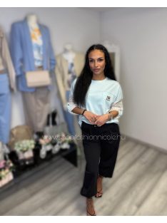 MELANIE PULÓVER - MENTAZÖLD ( UNI ) - Fashion Nicole Shop női divat webáruház