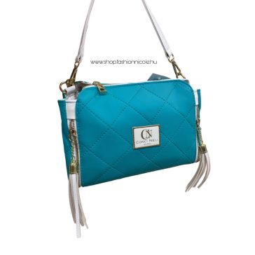 CONCI NELI TÁSKA - FEHÉR / TÜRKIZ - Fashion Nicole Shop női divat webáruház