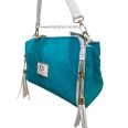 CONCI NELI TÁSKA - FEHÉR / TÜRKIZ - Fashion Nicole Shop női divat webáruház