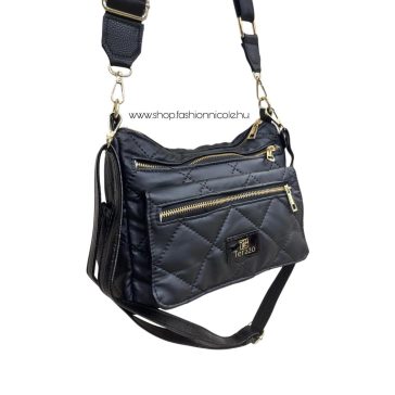 TERAZO OLDALTÁSKA - FEKETE - Fashion Nicole Shop női divat webáruház