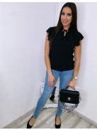 Fashion Nicole Shop Veszprém - AURA-BLUZ-FEKETE - Női ruházat