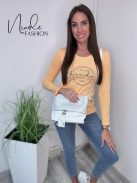 KIM LONG SLEEVE TOP - PEACH