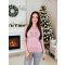 SHE FELSŐ - PÚDERRÓZSASZÍN - Fashion Nicole Shop női divat webáruház