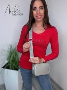 SHE LONG SLEEVE TOP - RED