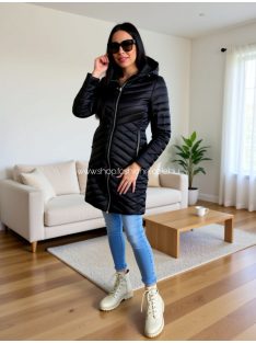 VANDA KABÁT - FEKETE - Fashion Nicole Shop női divat webáruház