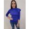 CINTI FELSŐ - KÉK  - Fashion Nicole Shop női divat webáruház