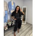IRINA FELSŐ  - FEKETE ( UNI )  - Fashion Nicole Shop női divat webáruház