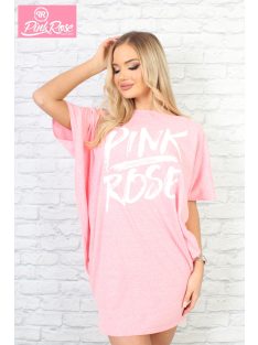 PINK ROSE DRESS - PINK COLOR