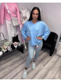VERITA FELSŐ - KÉK ( UNI ) - Fashion Nicole Shop női divat webáruház
