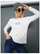 Fashion Nicole Shop Veszprém - ILARIA-BASIC-FELSO-FEHER - Női ruházat