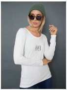 Fashion Nicole Shop Veszprém - ILARIA-BASIC-FELSO-FEHER - Női ruházat