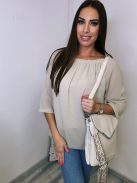 Fashion Nicole Shop Veszprém - LARTIA-BLUZ-BEZS - Női ruházat
