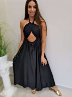DELUXE DRESS - BLACK ( ONE SIZE )
