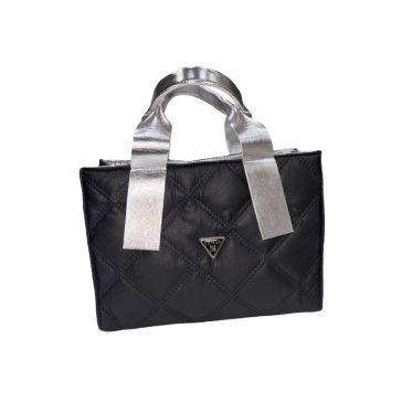 TERAZO TÁSKA - FEKETE / EZÜSTSZíN  - Fashion Nicole Shop női divat webáruház