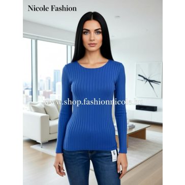 JASMINE PULÓVER - SÖTÉTKÉK - Fashion Nicole Shop női divat webáruház