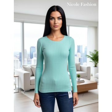 JASMINE PULÓVER - MENTA - Fashion Nicole Shop női divat webáruház