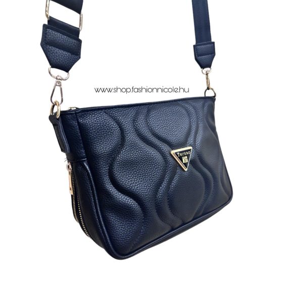 TERAZO TÁSKA - FEKETE - Fashion Nicole Shop női divat webáruház
