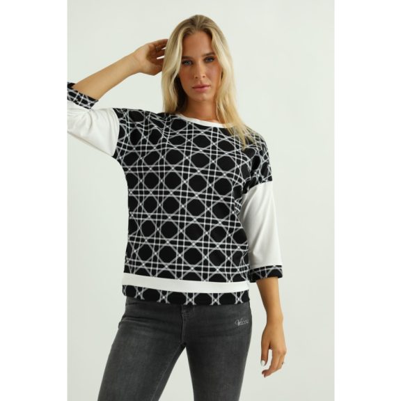  FENILIA FELSŐ - FEKETE - Fashion Nicole Shop női divat webáruház