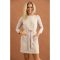 TULIA ZSEBES RUHA - BÉZS  - Fashion Nicole Shop női divat webáruház