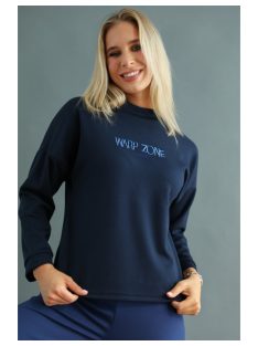 VULANA PULÓVER - KÉK - Fashion Nicole Shop női divat webáruház