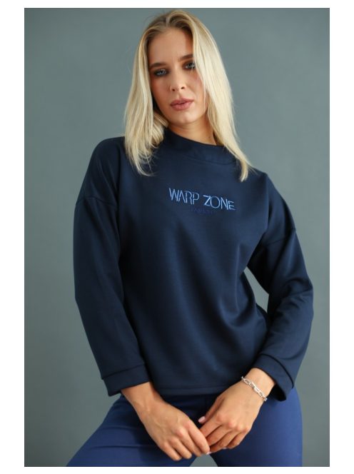 VULANA PULÓVER - KÉK - Fashion Nicole Shop női divat webáruház