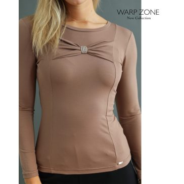 ILANA FELSŐ - BARNA - Fashion Nicole Shop női divat webáruház