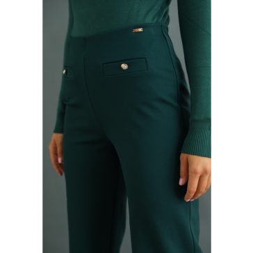 ZALIA PUNTÓ NADRÁG - ZÖLD  - Fashion Nicole Shop női divat webáruház