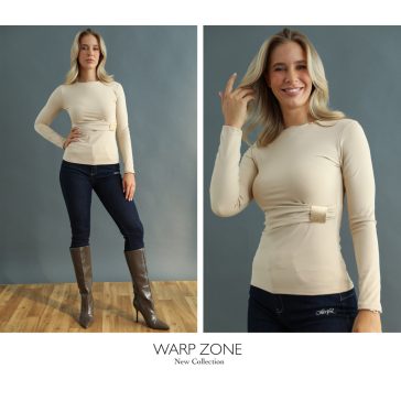 PENNY FELSŐ - BÉZS ( UNI ) - Fashion Nicole Shop női divat webáruház