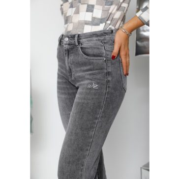 WARP ZONE FARMERNADRÁG - SZÜRKE  - Fashion Nicole Shop női divat webáruház
