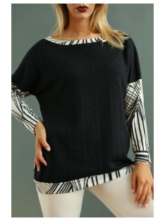 AGNESE FELSŐ - FEKETE ( UNI )