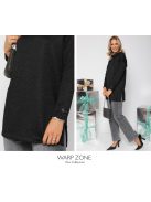 WARP ZONE LUREX TUNIKA - FEKETE ( UNI )