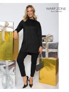 WARP ZONE LUREX TUNIKA - FEKETE ( UNI )