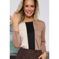 TRIXY PULÓVER - BARNA  - Fashion Nicole Shop női divat webáruház