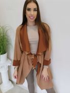 KELLI CARDIGAN - BROWN ( ONE SIZE )