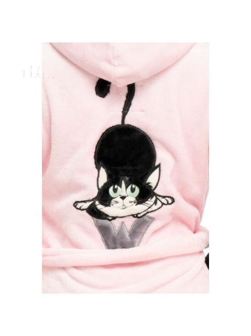 POPPY CATY ROBE - PINK / BLACK ( M )